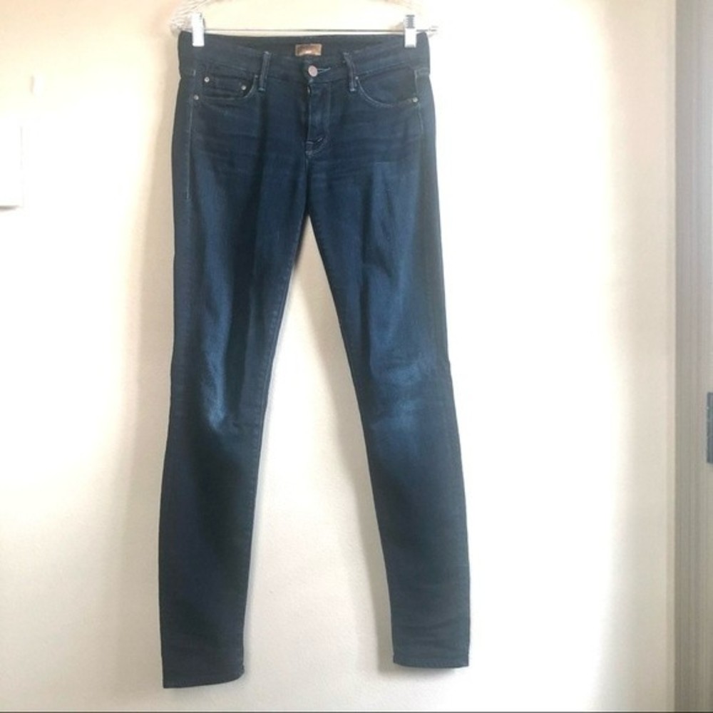MOTHER The Looker Skinny Jeans in Midnight 26